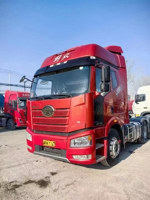 FAW استفاده شده سنگین وظیفه 6x4 550hp J6P تراکتور کامیون